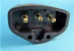 Replacement electrical receptacle.Singer 221