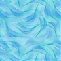 Aqua Abstract Dotty Waves Quilt Fabric