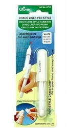 Chaco Liner Pen  White Fabric marker