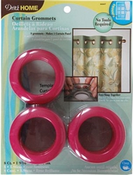 Grommets 1-9/16", Bright Pink 8ct  Bag Hardware