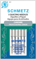 SCHMETZ Chrome Professional Grade needle, size 90/14