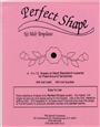 Perfect Shape Plastic Template Sheet 4 ct