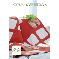 Orange Brick - Quilt Pattern by Zen Chic