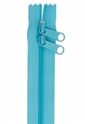 Zippers 30" HandBag Zipper Double Slide parrot blue