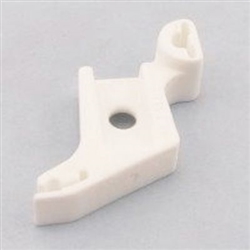 Low Shank Snap On Sewing Presser Foot Adaptor Ankle 4124112 for Husqvarna Viking,White