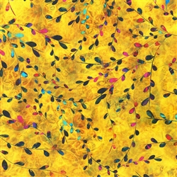 Yellow Branch Leaves Venice Collection Robert Kaufman