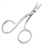 3-1/2" Double Curved Left Handed Embroidery Scissors 40040