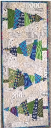 Pattern Crazy Trees Table Runner Creative Grids
