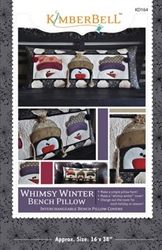 Whimsy Winter Bench Pillow Sewing