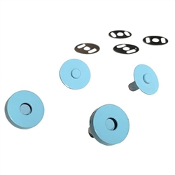 Colorful Magnetic Snaps light  Blue