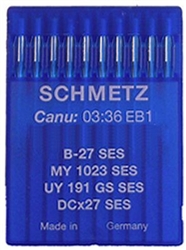 90/14 Schmetz SB27B-14 Needle Serger / Overlocker
