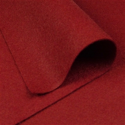 Crimson Wool Felt Blend 18"x36"