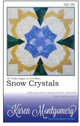 Snow Crystals Quilt Pattern Crazier Eights Ruler!
