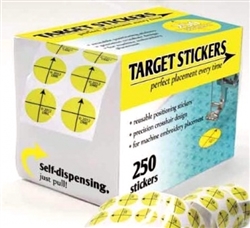 Target Stickers 250 Roll