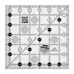 CGR6 Square Ruler 6-1/2"x6-1/2"