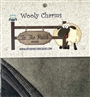 WC5702. Wooly Charms  Charcoal 5" sqs