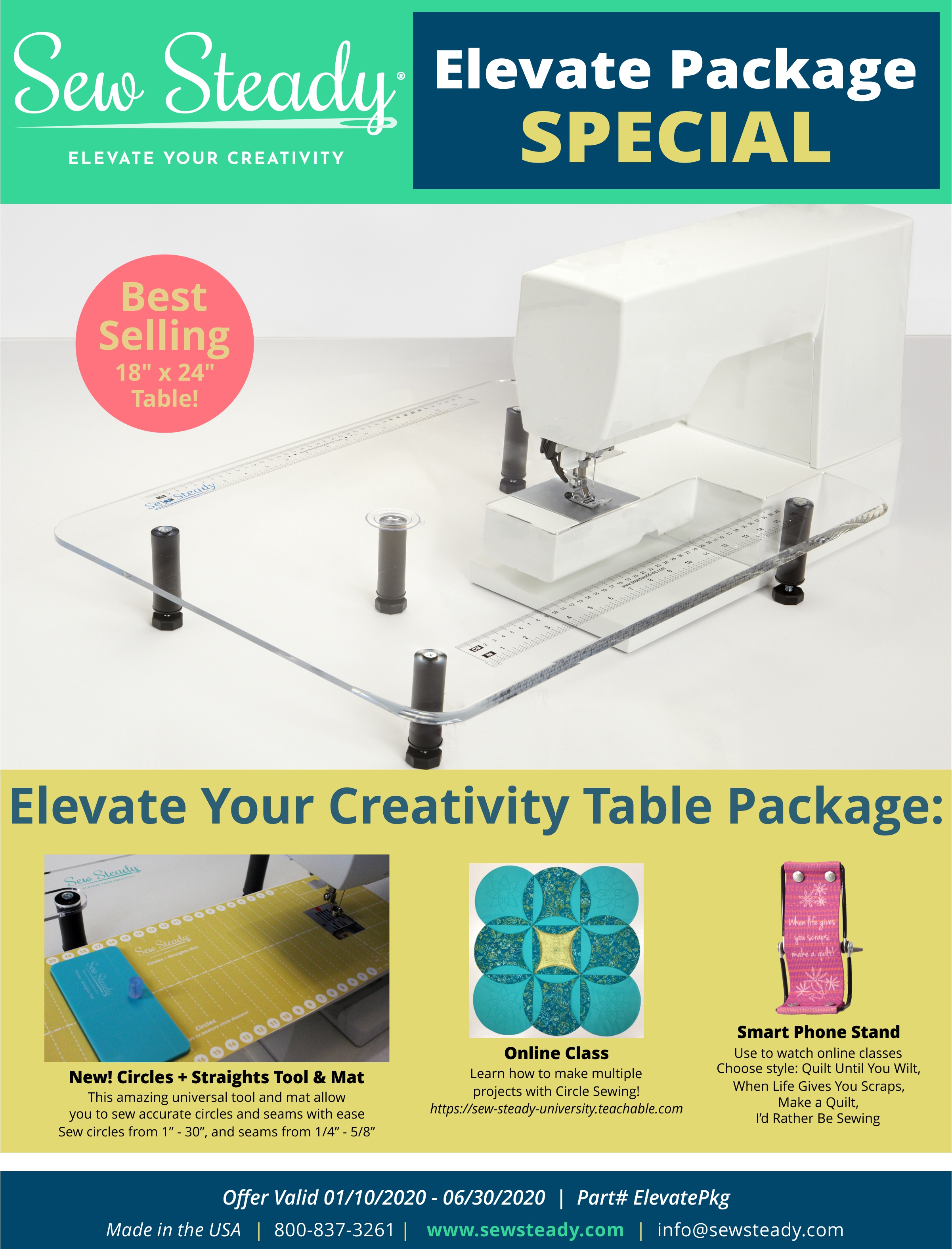 Sew Steady Portable Tables Stitchintheditch Com Canada