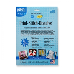 Pellon 2301 Print-Stitch-Dissolve