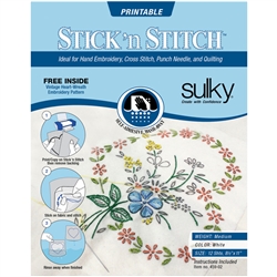 Sulky Stick 'n Stitch self adhesive stabilizer