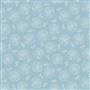 Willow Powder Blue Circles of Flowers  Windham Fabric 44"x36"