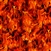 Under Fire Red Flames Fabric