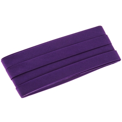 Bias Tape Purple Double Fold 1/2" 3yards