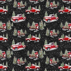 Red Truck Green Trees