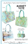 AT668 Market Tote Pattern  Aunties Two
