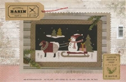 Sledding Snowman & Sheep Pattern