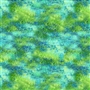 Green Monet Texture Painted Greenery Painted Paradise 100% Quilt Cotton 44" x36"