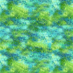 Green Monet Texture Painted Greenery