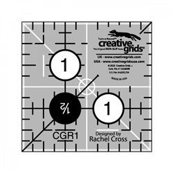 CGR1 Quilt Ruler 1-1/2" Square