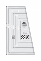 Straight Out Of Line 6" x 10" Quilt Ruler