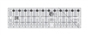 CGRMT1 Creative Grids Quick Trim and Circle Ruler 3-1/2in X 12-1/2in  PRE ORDER