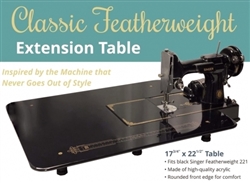 Featherweight Black  Table
