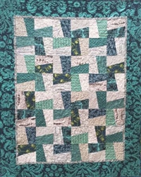 Twirl Quilt Pattern by Cut Loose Press CLPKAL002