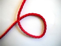 Poly Cord 1/8" RED