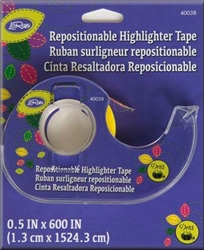 Highlighter Tape- Repositionable  40038