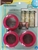 Grommets 1-9/16", Bright Pink 8ct  Bag Hardware
