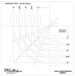 Basic Corner Marker Tool by DM Quilting