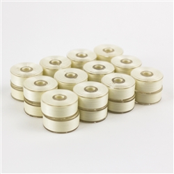 DecoBob prewound Bobbins L-Style White