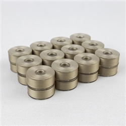 DecoBob prewound Bobbins L-Style Taupe