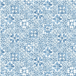 BlueBird  Ikat Fabric