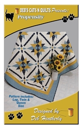 Propensity Quilt Pattern  - Deb's Cats n Quilts