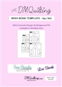 Wish Bone Template Set 4pc  LONGARM