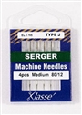 Serger 80/12   Needles KLASSE ELx705 4 pk