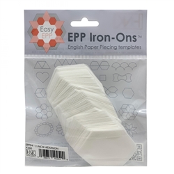 EPP Iron On Hexies 1"100 pk Hugs 'N Kisses