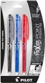 Gel Pen 3ct Black/Blue/Red