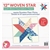 12in Woven Star Quilt Block