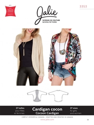 Cocoon Cardigan by Jalie  #3353